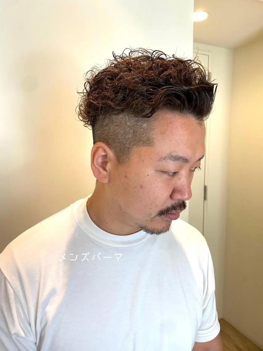 メンズ カット CASANE 大橋康智のヘアスタイル