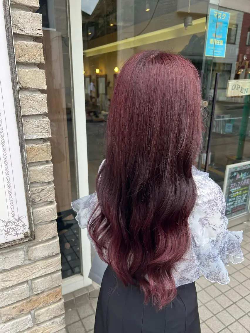 カラー 鶴島 凜のヘアスタイル