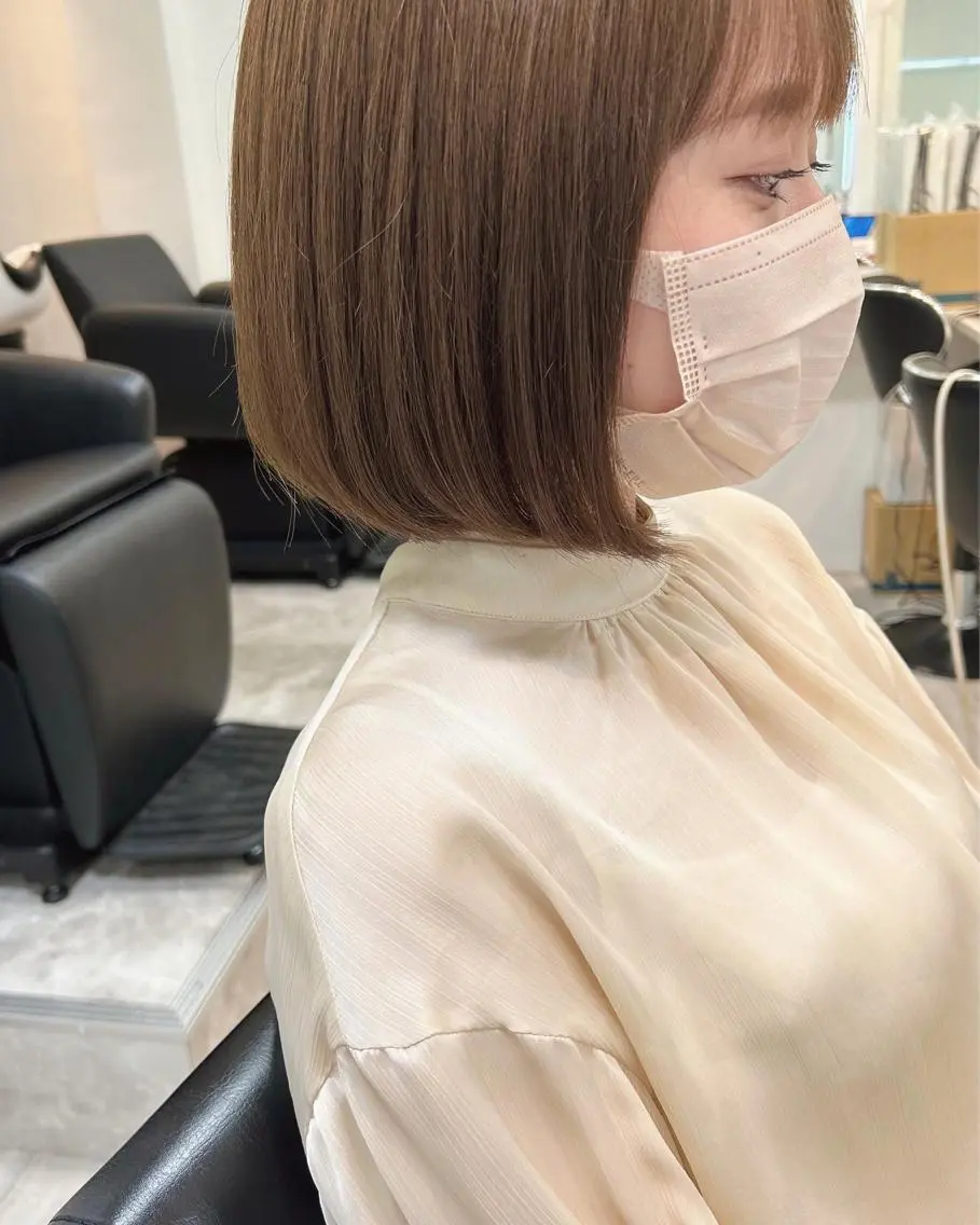 ショート カラー ヘアアレンジ 代表🎀 ふわモテ愛 され髪🩷yumiのヘアスタイル