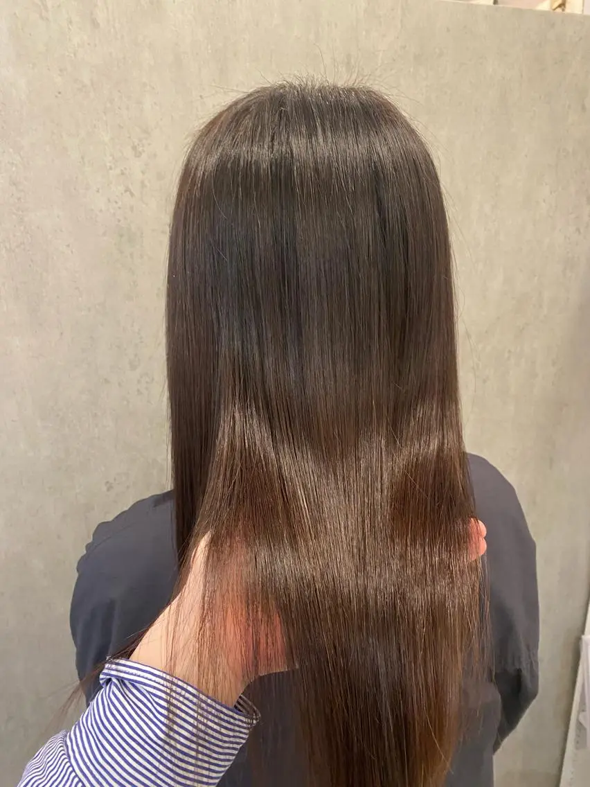 ロング ノンダメージ 🥑mikubanのヘアスタイル