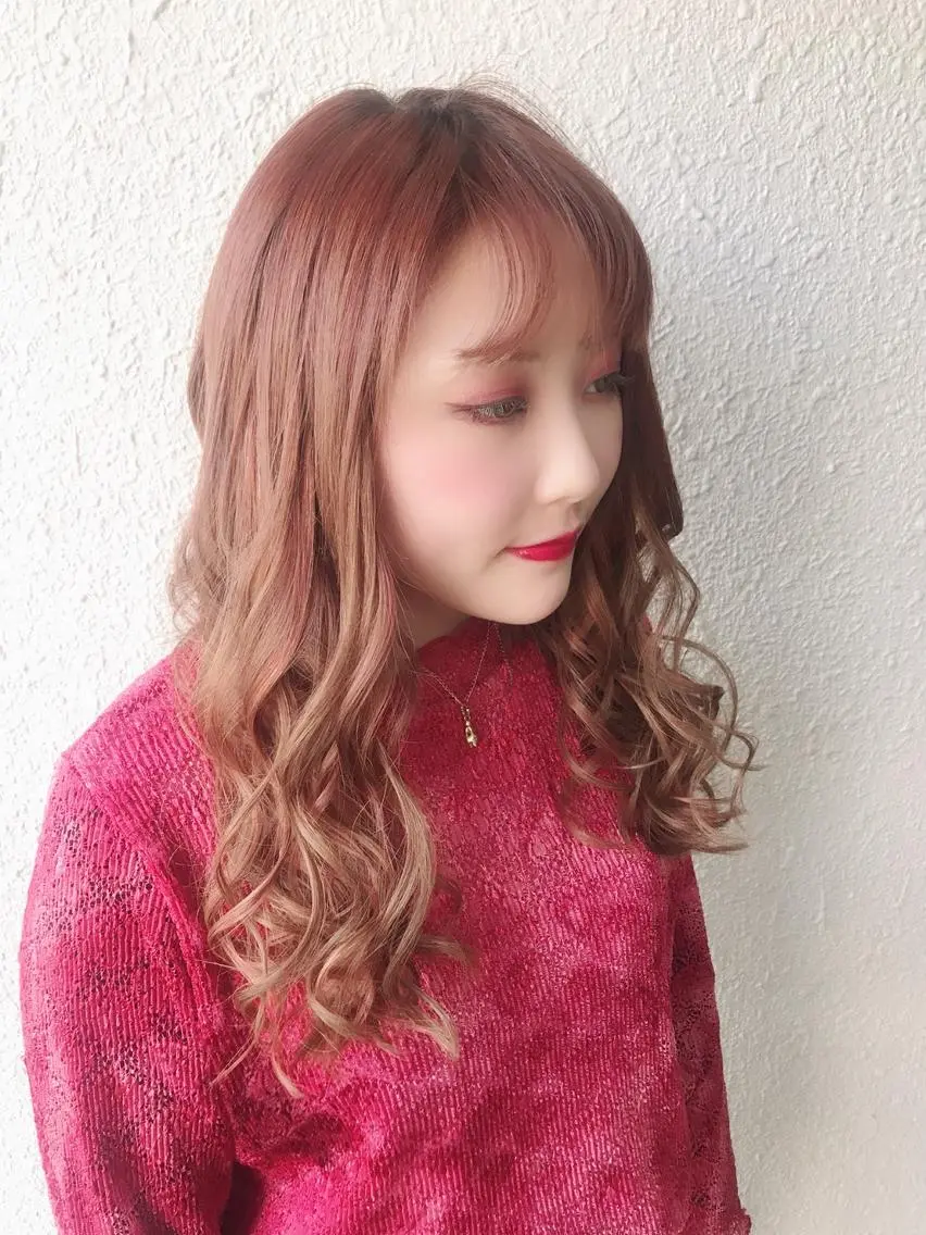 セミロング エクステ エクステ D-aimer- ディーエメのヘアスタイル