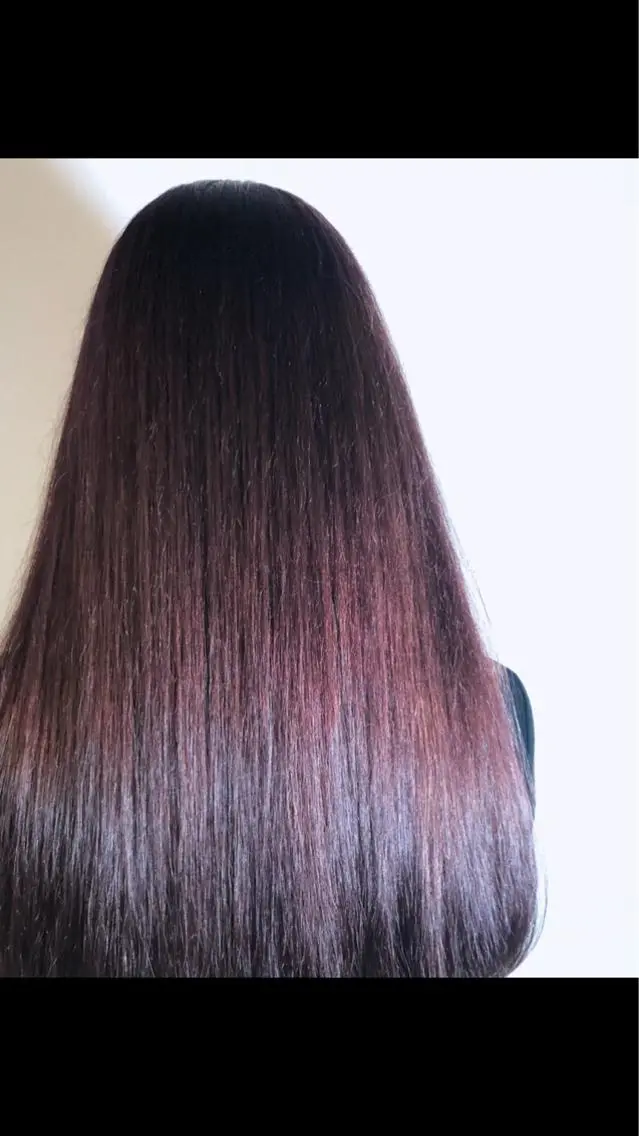 ロング カラー ヘアカラー 山田 笑みのヘアスタイル
