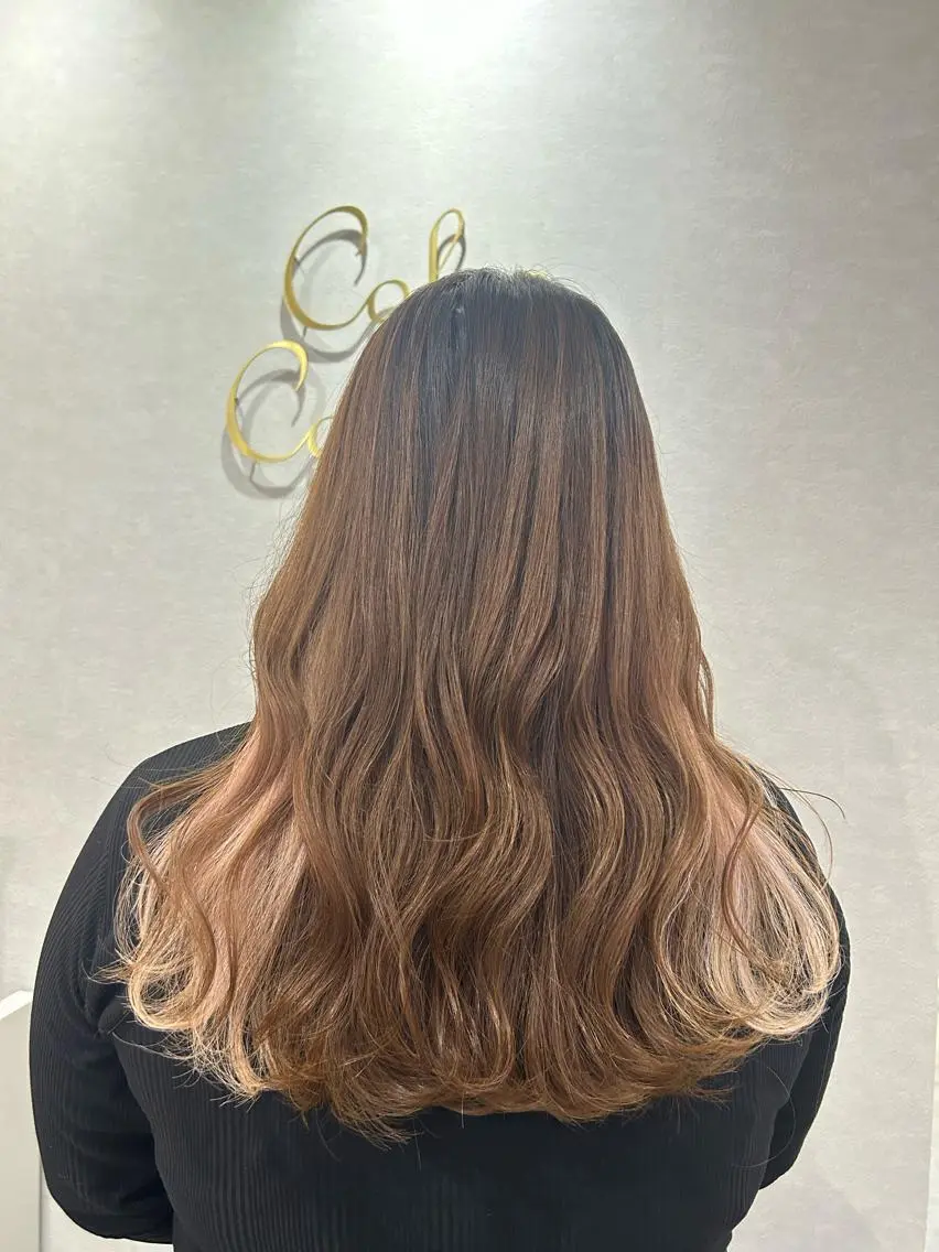 ロング カラー ヘアアレンジ 💠 AYAKA💠のヘアスタイル