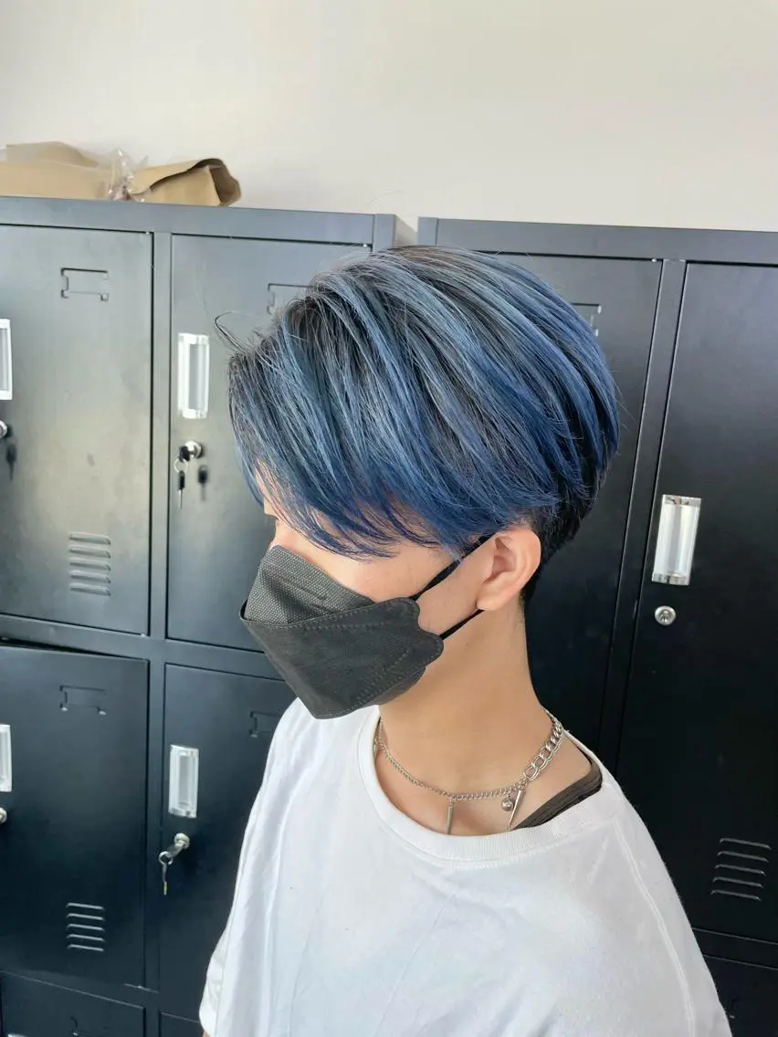ショート カラー パーマ ヘアアレンジ メンズ キッズ ネイル マツエク・マツパ アイブロウ メンズバレイヤージュ メンズブリーチ メンズハイライト メンズインナーカラー メンズ韓国風 エビスザキレン/メン ズ/心斎橋🌳のヘアスタイル