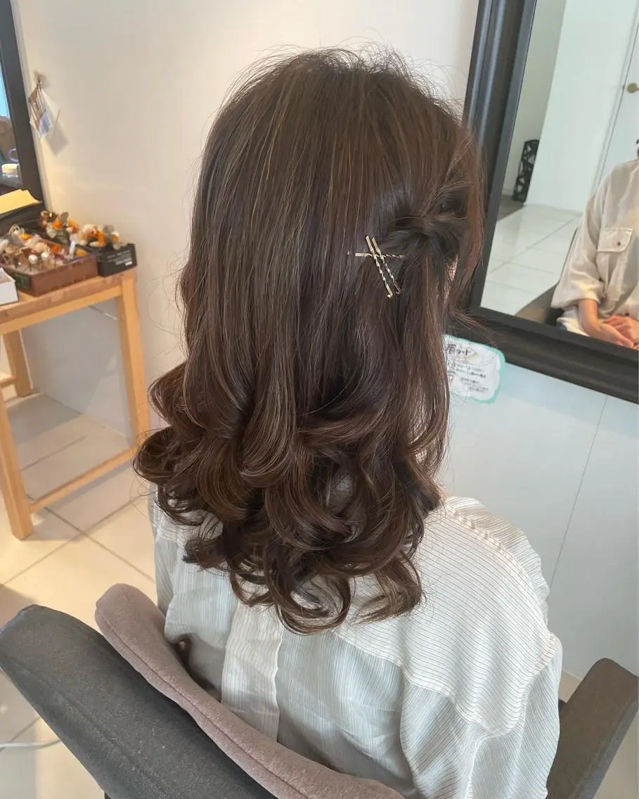 ヘアアレンジ デート 浴衣 ヘアセット 参列・イベントヘア♡ ゆいなのヘアスタイル