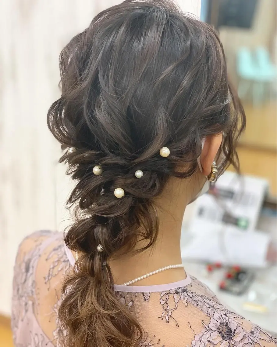 ヘアアレンジ 結婚式・ブライダル 加藤 圭悟のヘアスタイル