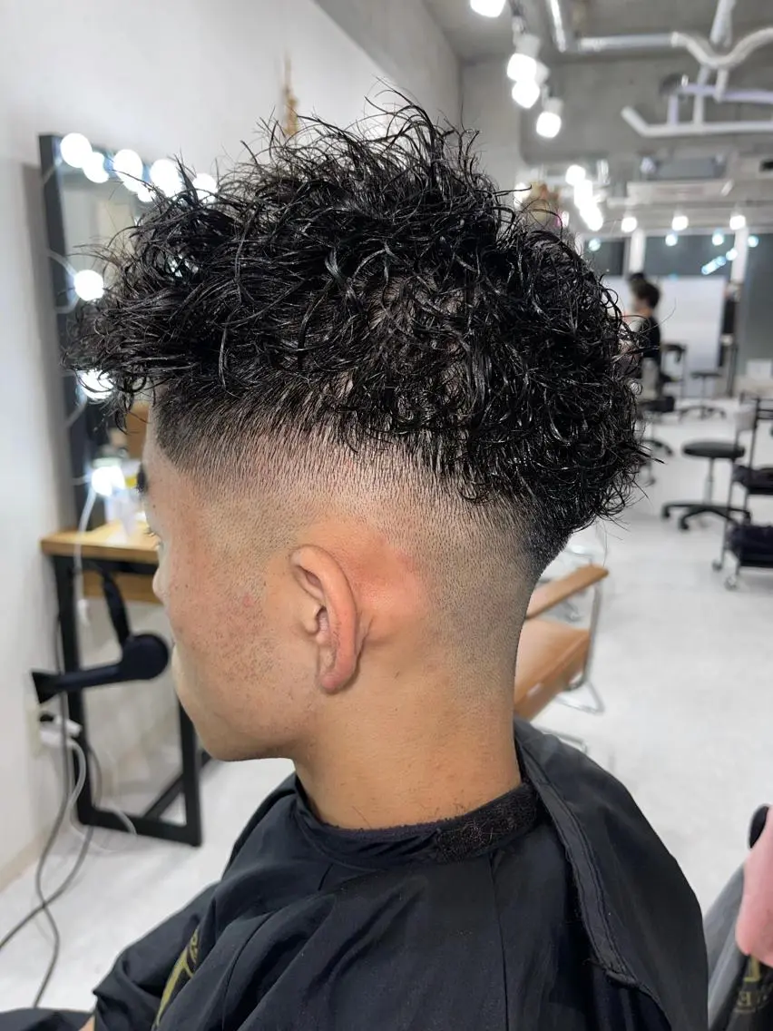 メンズ バレイヤージュ特化/ アキラのヘアスタイル