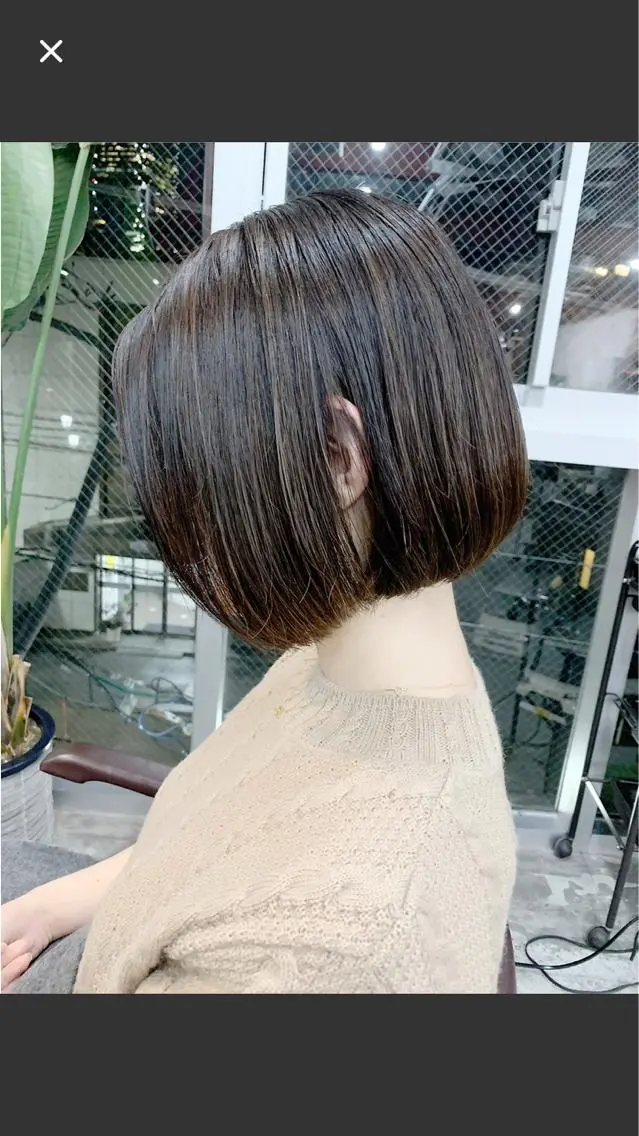 ショート 高梨 里穂のヘアスタイル