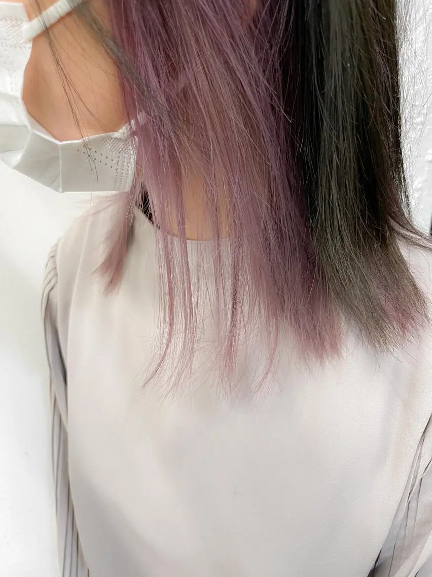 ミディアム カラー メンズパーマ メンズ特化ryoのヘアスタイル
