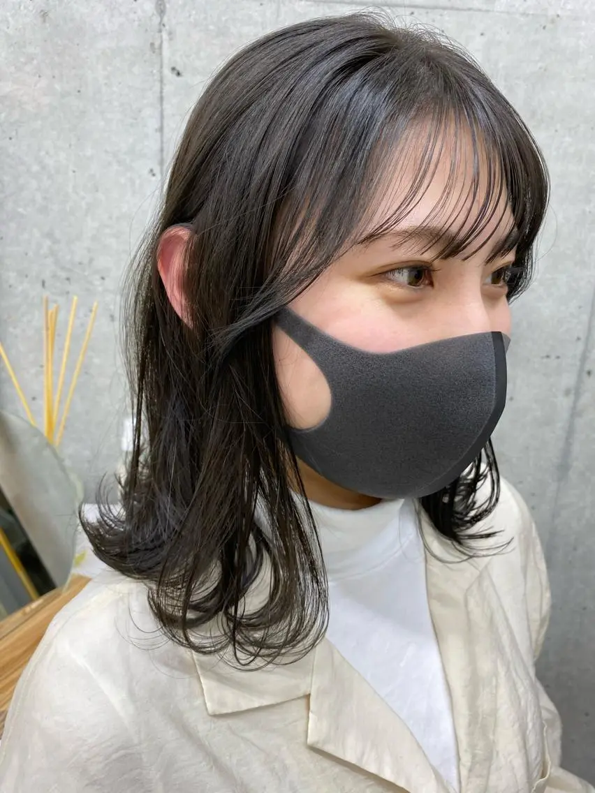 ミディアム 似合わせレディース/ メンズ/あゆかのヘアスタイル