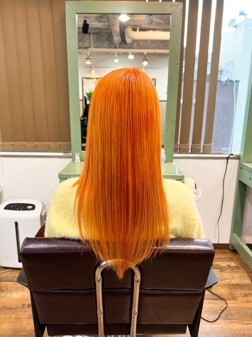 ロング カラー ヘアアレンジ 代表 KANZOのエステ・リラクイメージ