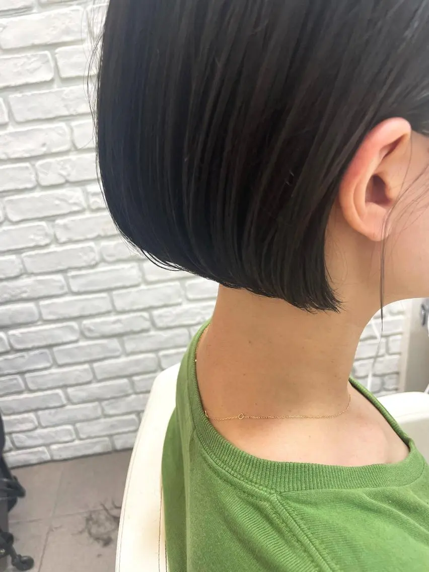 ショート ボブ カット ヘアカラー トリートメント channel 大澤俊文のヘアスタイル