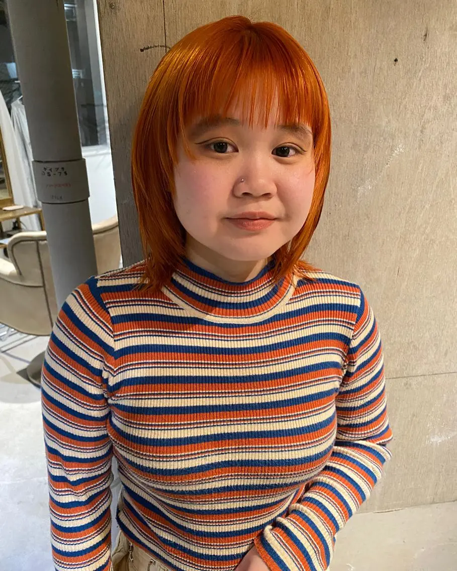 ショート カラー 聖 来のヘアスタイル