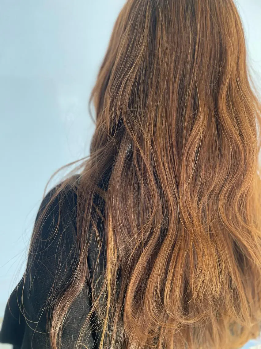 ロング カラー 伊丹Pilina 山田のヘアスタイル