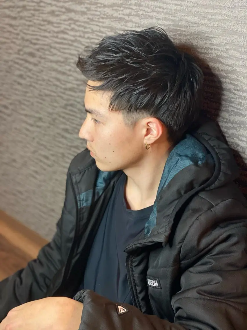 メンズ カット トリートメント 藏本 剛史のヘアスタイル