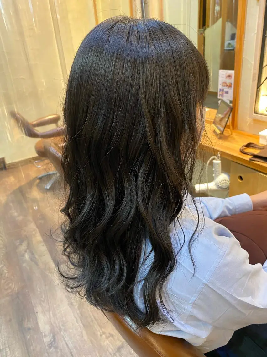 ロング カラー パーマ ヘアアレンジ メンズ キッズ ネイル マツエク・マツパ 🌈髪質改善・美髪矯 正・平野瀬乃🌈のヘアスタイル