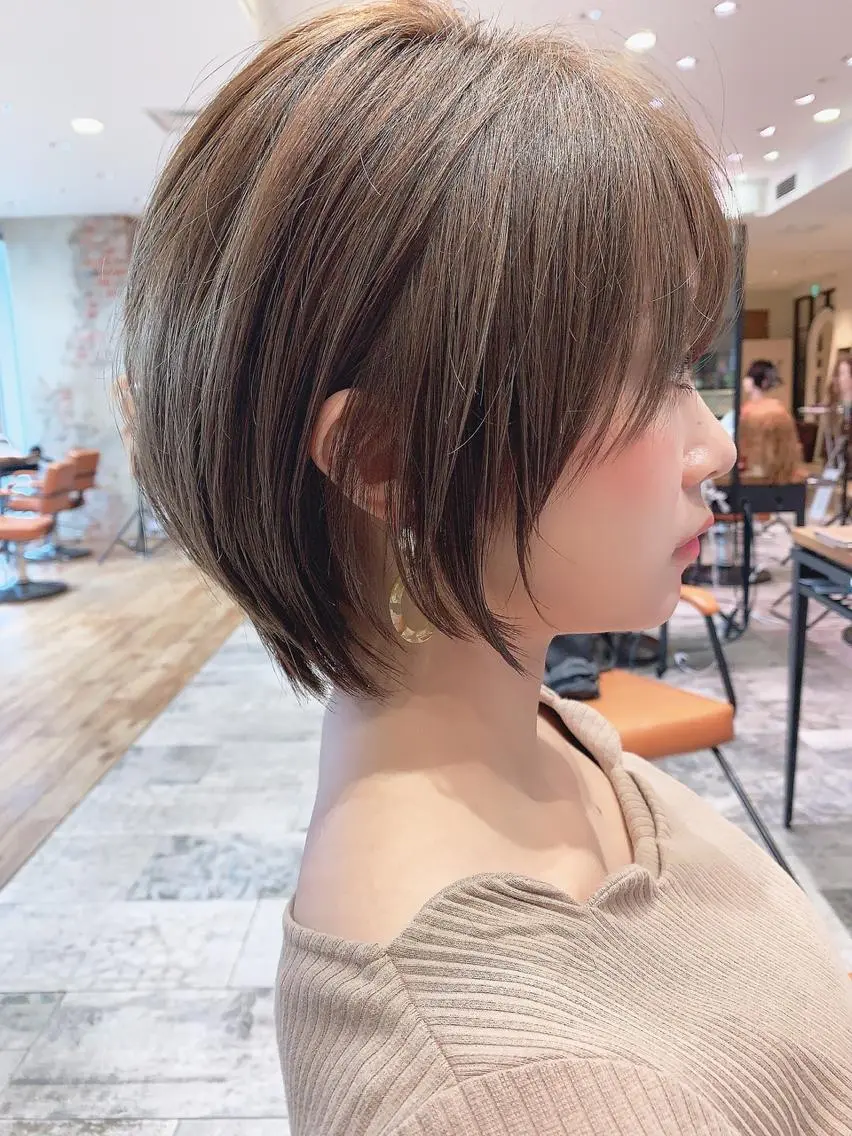 ショート ボブ ショートヘア カット ヘアカラー トリートメント ショート、ボブの神✨ 峯朋也✂︎✨のヘアスタイル