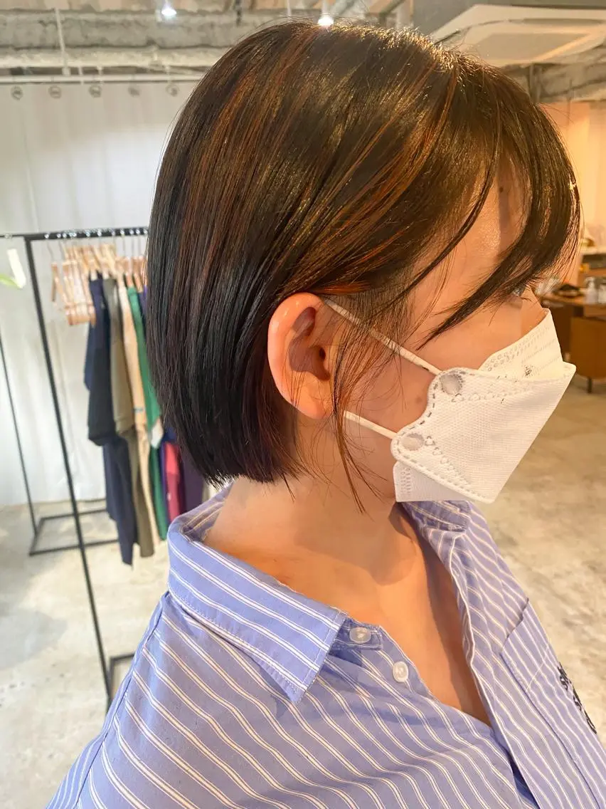 ショート ♡レイヤーカット れお♡のヘアスタイル