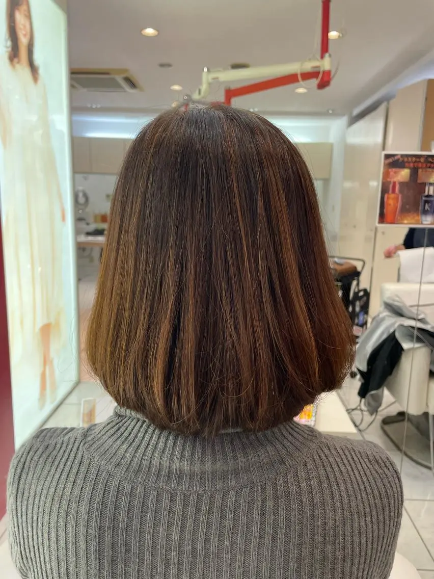 ミディアム 髪質改善 仲村 友孝のヘアスタイル
