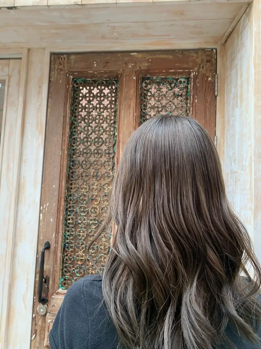 セミロング カラー ヘアアレンジ ネイル カット ヘアカラー トリートメント Sia中野新橋 『JUNYA』のヘアスタイル