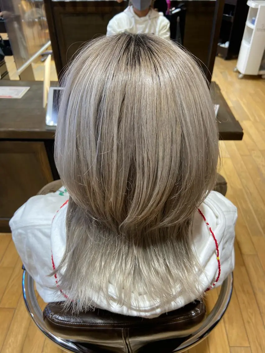 カラー 優子/ 似合わせカットカラーのヘアスタイル