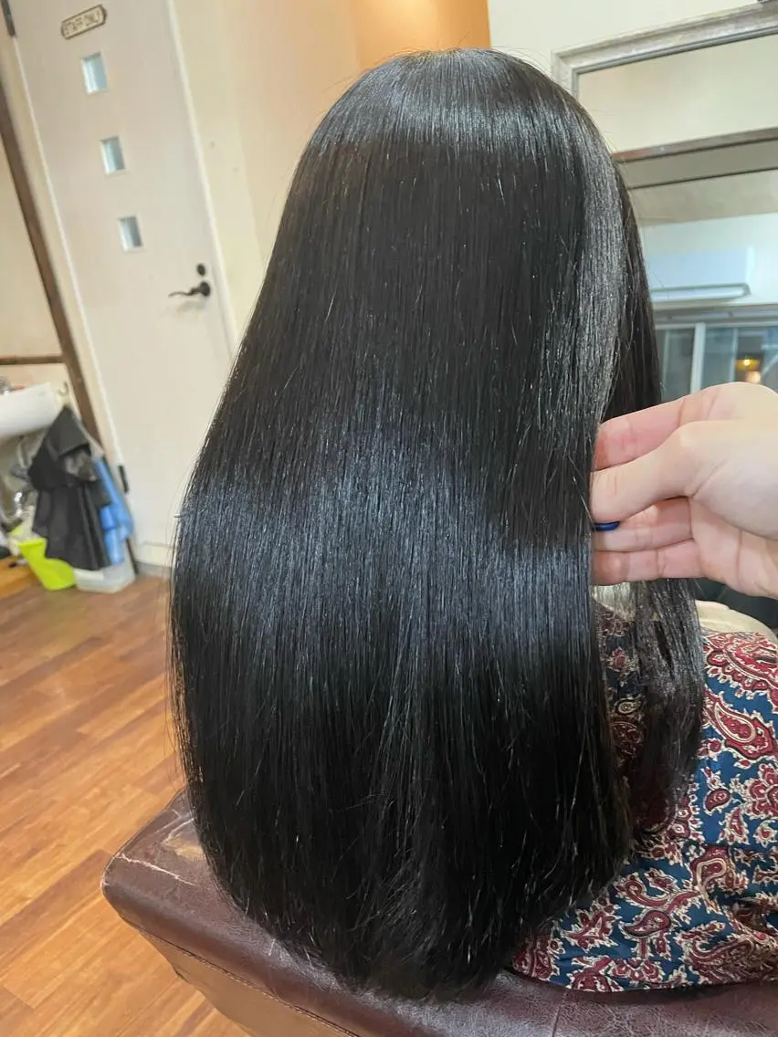 ロング 髪質改善 縮毛矯正 縮毛矯正 トリートメント 縮毛矯正の達人 ☆ 松本のヘアスタイル