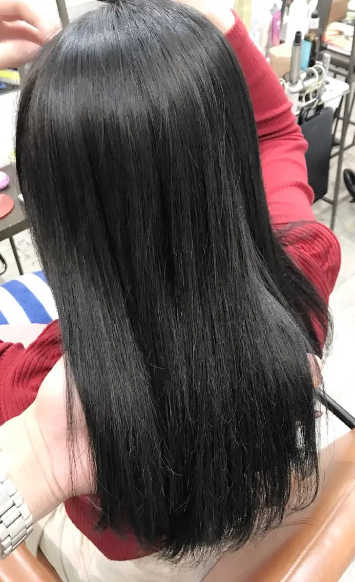 カラー パーマ ブルーカラー ブルージュ ストレートパーマ カット ヘアカラー 縮毛矯正 トリートメント ヘッドスパ グレージュ/髪質改善 Yamato.hのヘアスタイル