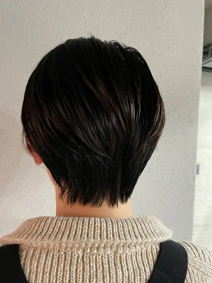 ショート カラー 吉田一輝 外国人パーマのヘアスタイル