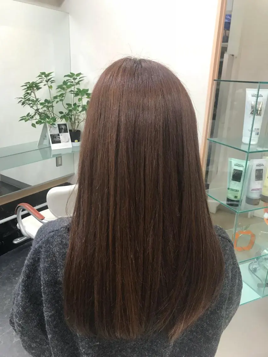 ロング トリートメント 野々村 彩のヘアスタイル