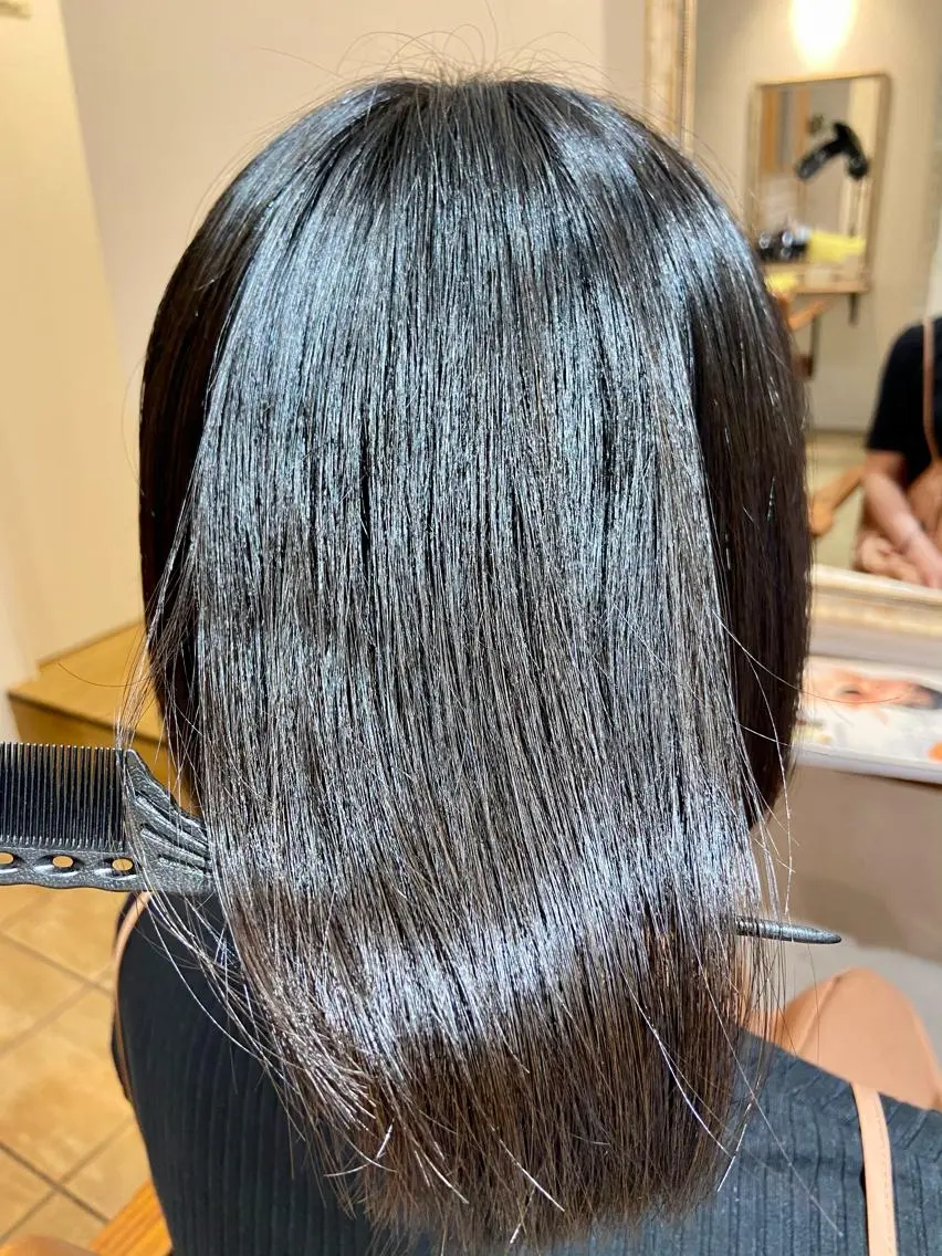 ミディアム ayumi🦖/ 似合わせカラー🤎のヘアスタイル