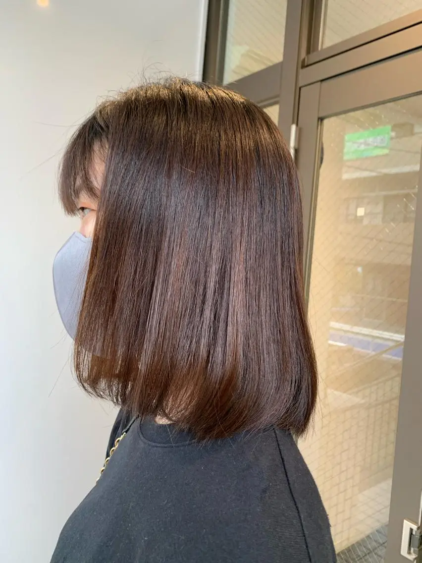 ミディアム ヘアカラー トリートメント 小田切 栄司のヘアスタイル