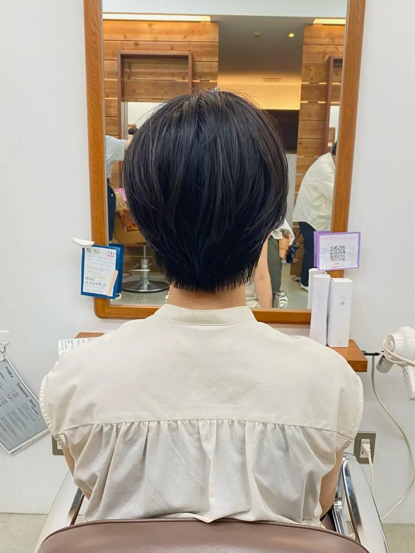 ショート ハンサムショート ショートヘア サトウ リョウのヘアスタイル