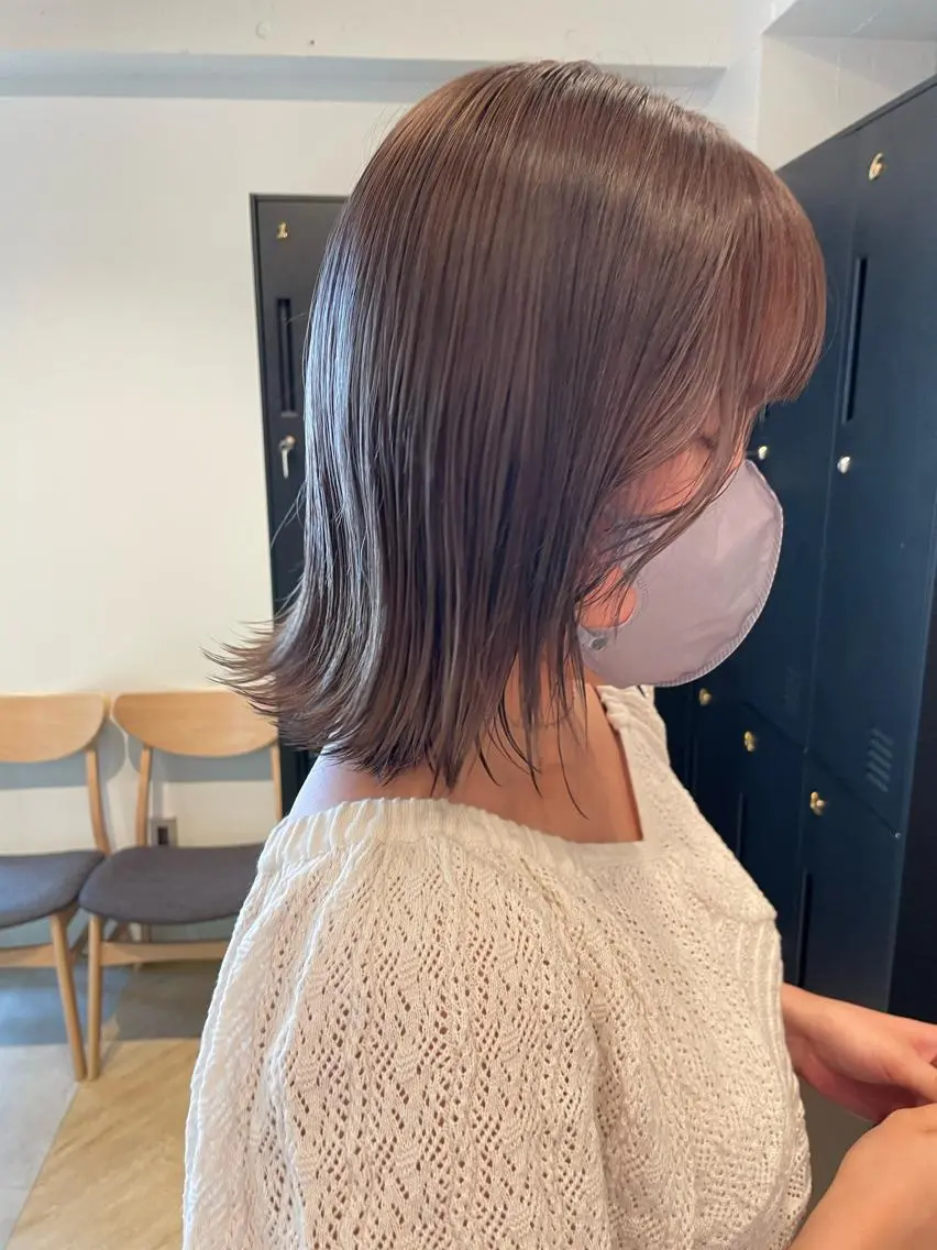 ミディアム カラー hazuki 🌝のヘアスタイル