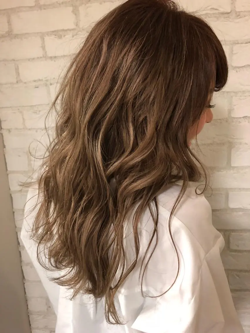 ロング カラー ピンクカラー 三軒茶屋/髪質改善 やまなかのヘアスタイル
