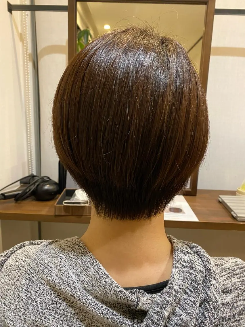 ショート ショートヘア さかい ゆかりのヘアスタイル