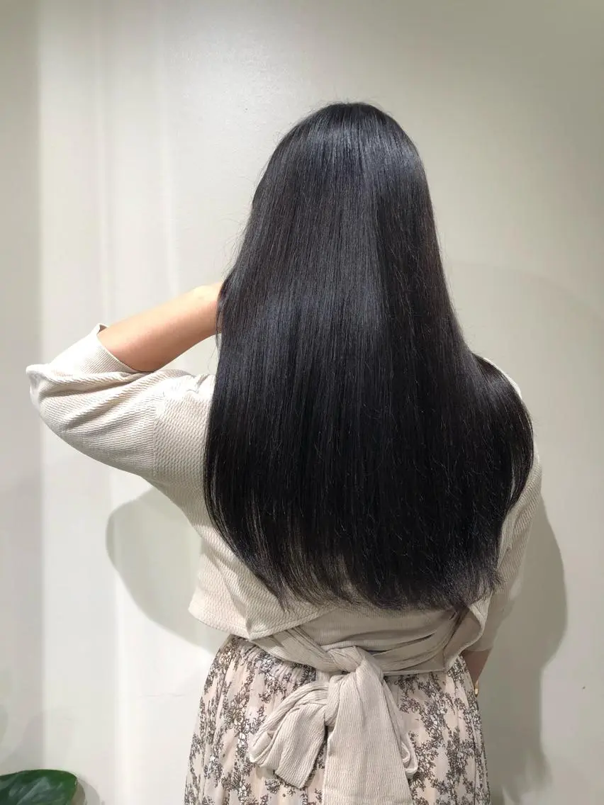ロング カラー ラベンダーカラー ラベンダーグレー 🦋美髪/エクステ 🦋アベイクミのヘアスタイル