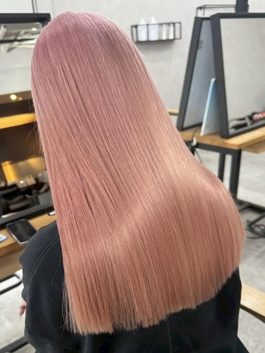 ロング ショートボブ ボブ 顔まわりレイヤー 顔周りカット ハイライト カット ヘアカラー ili 梅田のヘアスタイル