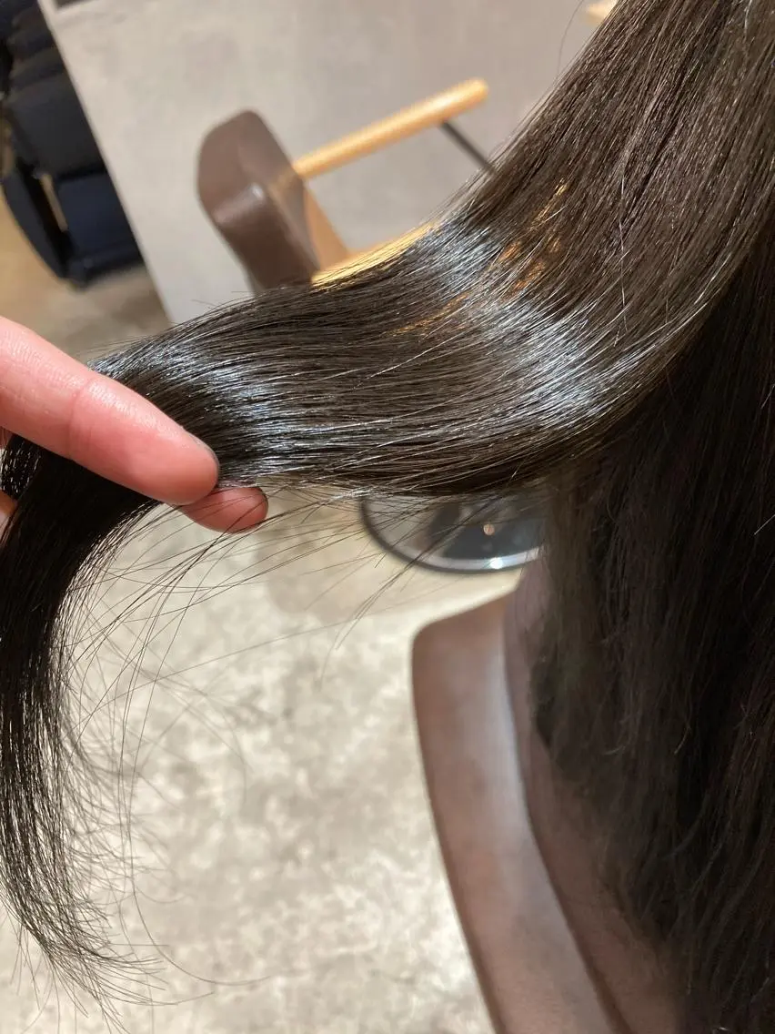セミロング 宮下 弦也のヘアスタイル