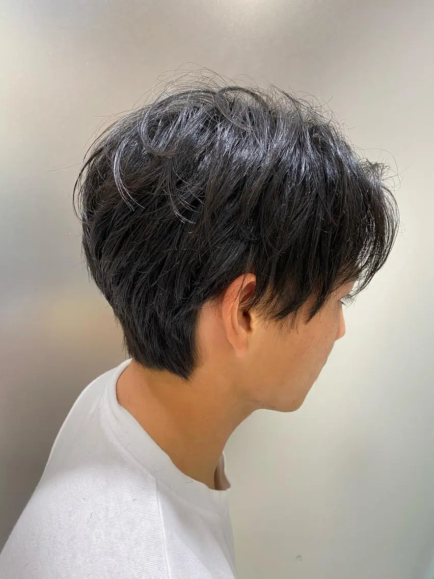 ショート メンズ 福木 康助のヘアスタイル