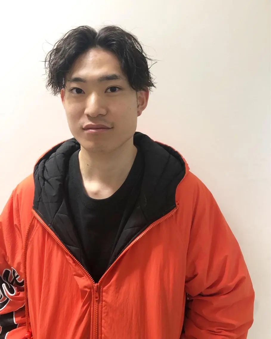 パーマ ヘアアレンジ メンズ カット パーマ トリートメント ヘアセット メンズ特化✂️栗原 侑也のヘアスタイル
