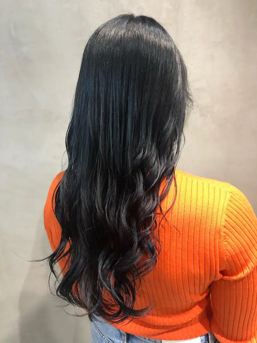 ロング カット ヘアカラー トリートメント お気に入り数2.3万 🏆SHO🏆のヘアスタイル