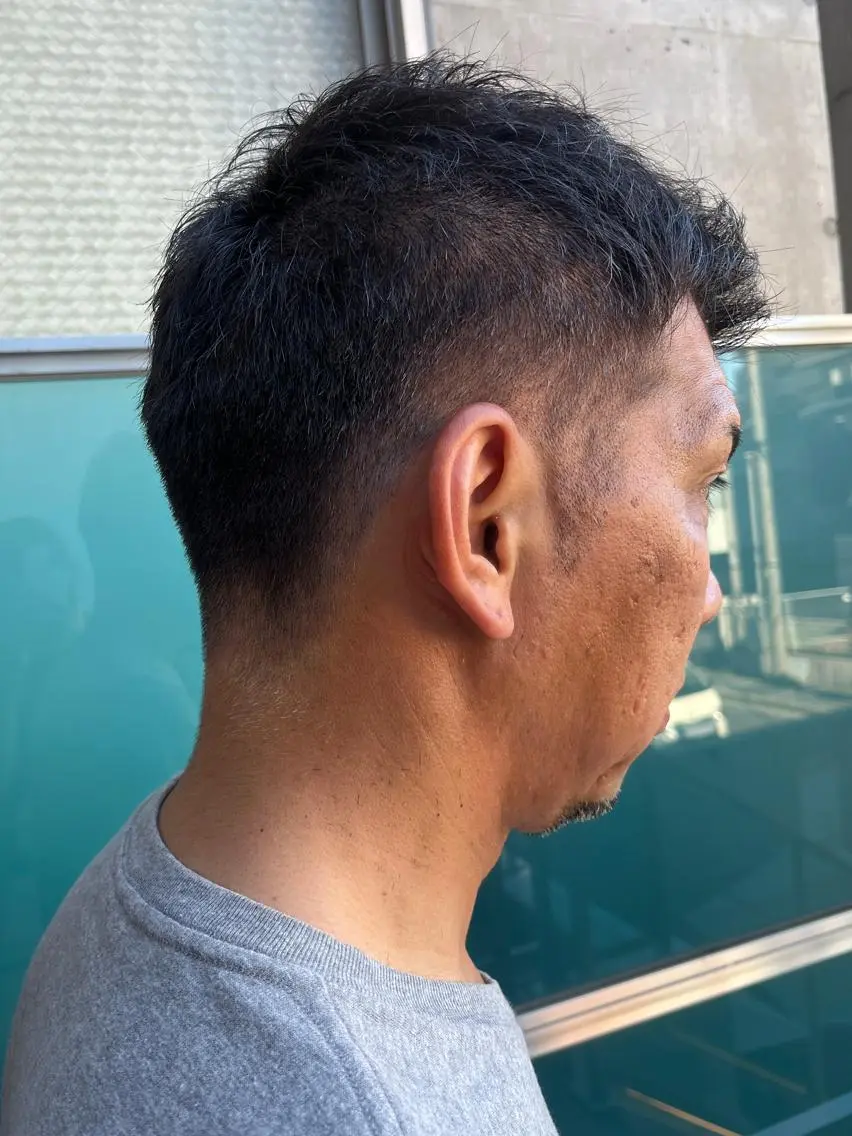 ショート カラー パーマ ヘアアレンジ メンズ キッズ ネイル マツエク・マツパ アイブロウ メンズブリーチ メンズハイライト メンズインナーカラー メンズ韓国風 ブリーチ 久木原 ゆりのヘアスタイル