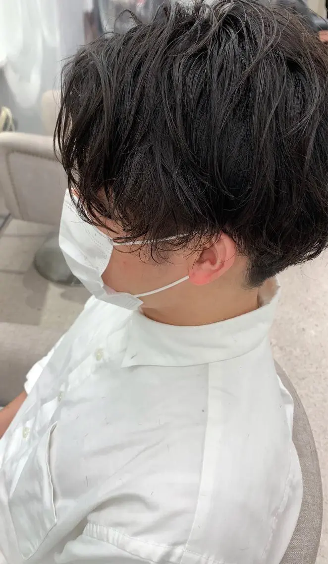 メンズ メンズハイライト メンズパーマ メンズ特化美容師/ 新井　洸太のヘアスタイル