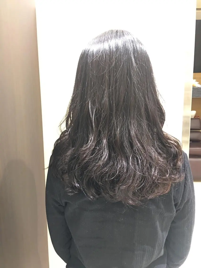 パーマ 黒田恵里香ショート カットモデル募集中のヘアスタイル