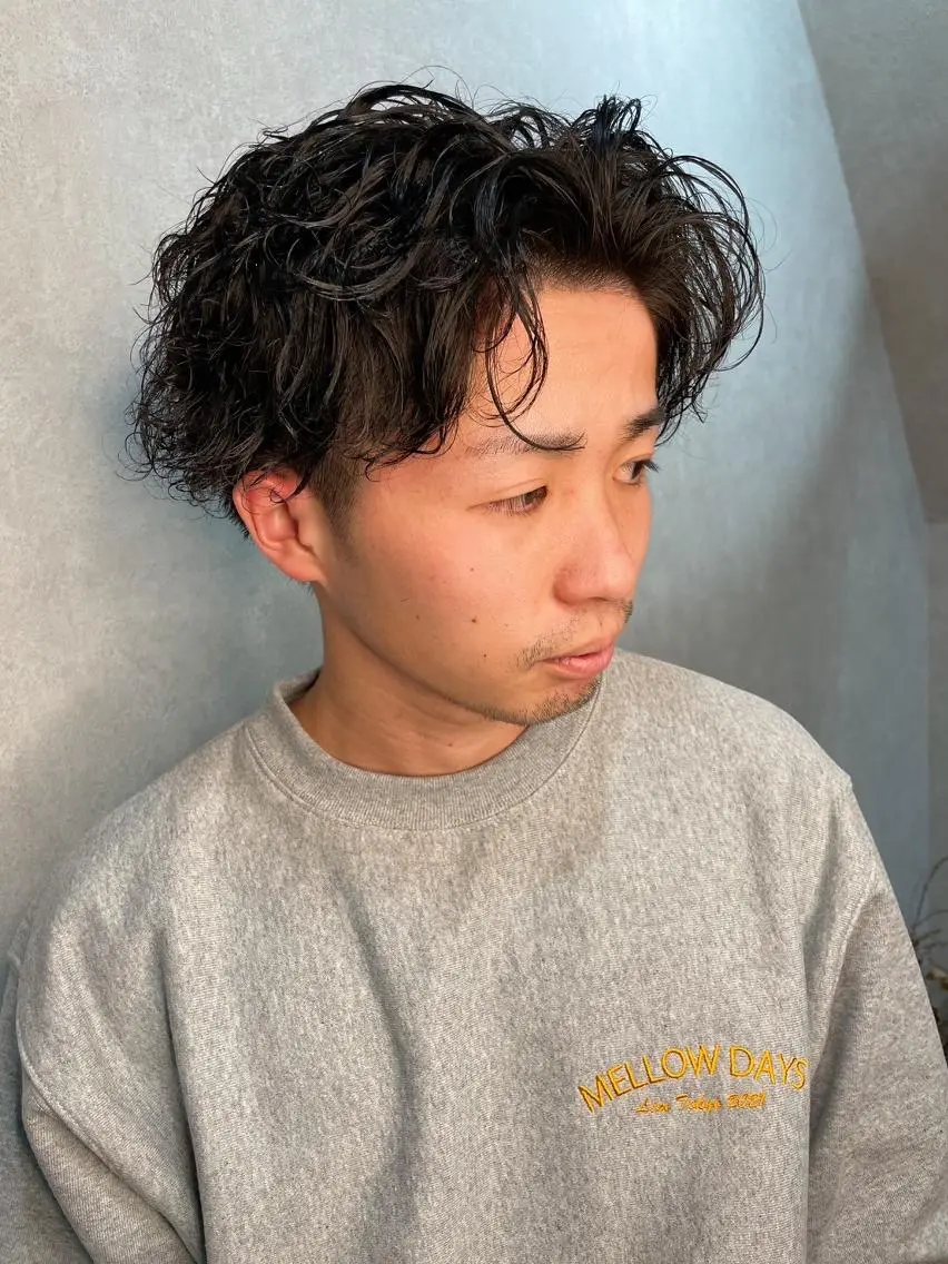 ショート メンズ メンズハイライト メンズインナーカラー 外国人風カラー ハイライト 髪質改善 BUCKS【天王寺】 バックス【駅30秒】のヘアスタイル