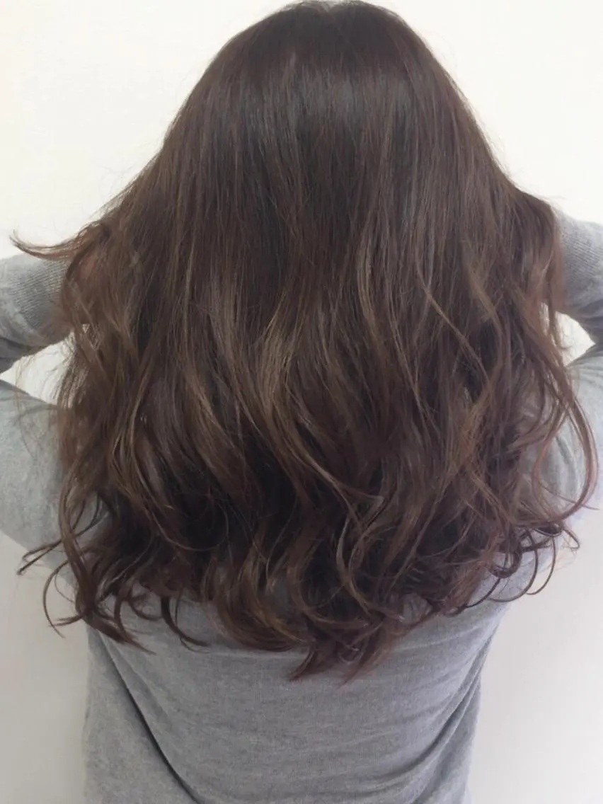 セミロング カラー 🍀ナガヤマ ヒデアキ🍀のヘアスタイル