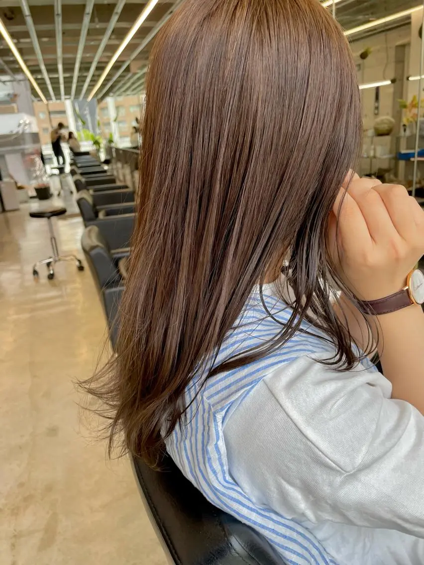 ロング カラー 艶髪/透明感カラー tawadaのヘアスタイル
