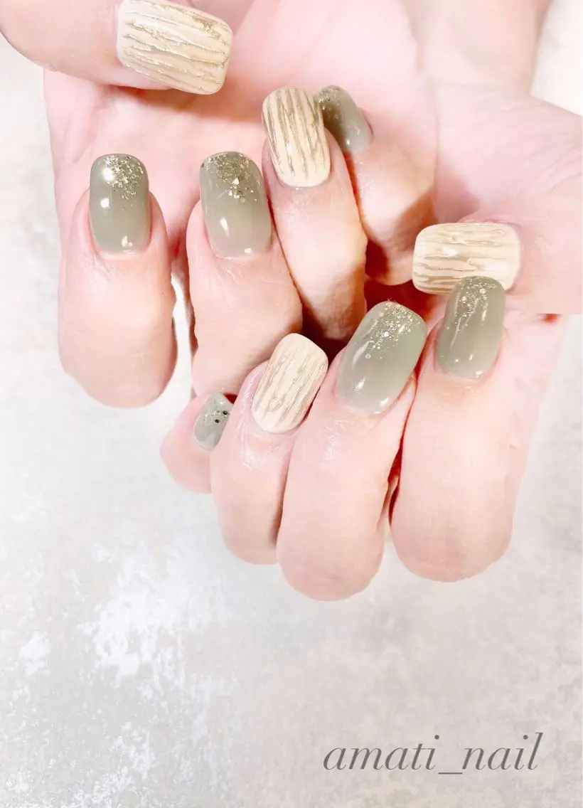 ネイル フレンチネイル ミラーネイル ニュアンスネイル ワンカラーネイル 春ネイル ハンドネイル amati_nail TAKAKOのネイルデザイン