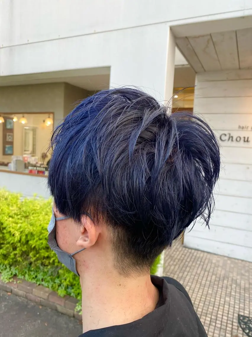 カラー SALOWIN栄 高須大貴のヘアスタイル