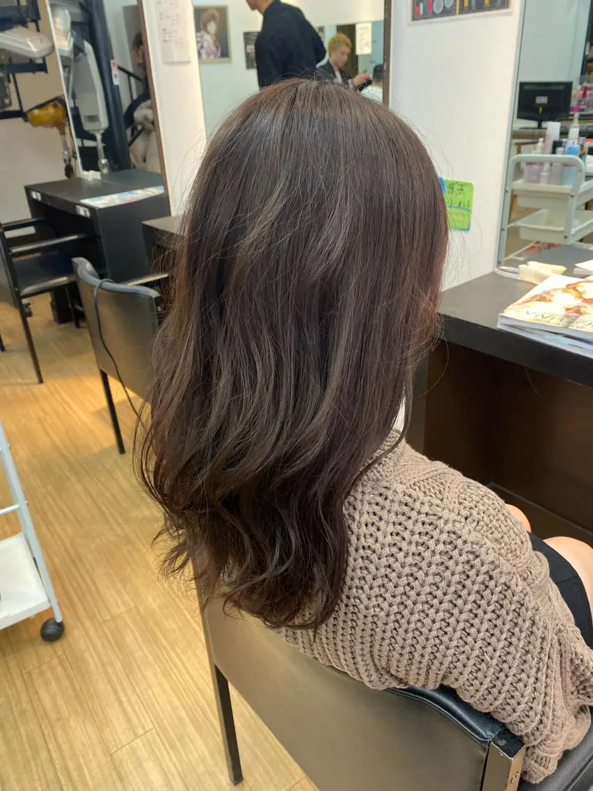 ロング カット ヘアカラー トリートメント 藏本 剛史のヘアスタイル